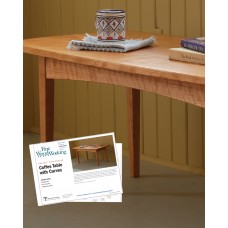 Coffee Table with Curves (Digital Plan)