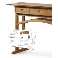 Fine Woodworking's Entry Table Plan (Digital)