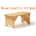Shaker Bench in Two Sizes SketchUp Plan (Digital Plan)